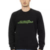 Automobili Lamborghini Black Cotton Men's Sweater