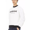 Baldinini Trend White Cotton Men Sweater