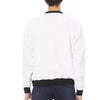 Baldinini Trend White Cotton Men Sweater