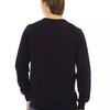 Pull homme en tissu bleu tendance Baldinini
