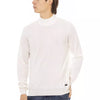 Baldinini Trend White Fabric Men's Turtleneck Sweater