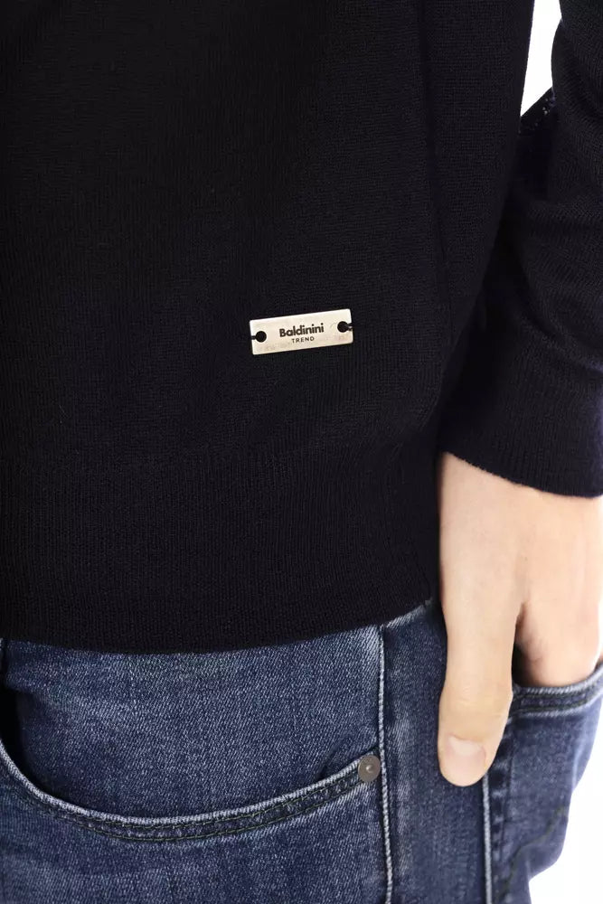 Pull homme en tissu bleu tendance Baldinini