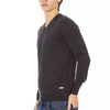 Pull homme en tissu gris tendance Baldinini
