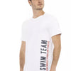 Bikkembergs White Cotton Men T-Shirt