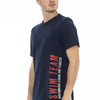 Bikkembergs Blue Cotton Men T-Shirt