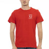 T-shirt homme en coton rouge Bikkembergs