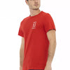 T-shirt homme en coton rouge Bikkembergs