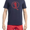 Bikkembergs Blue Cotton Men T-Shirt