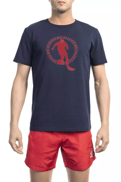 T-shirt militaire en coton pour homme de Bikkembergs