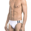 Bikkembergs White Polyamide Men Swimwear