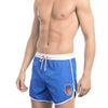 Short de bain homme Bikkembergs bleu en polyester