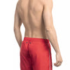 Bikkembergs Red Polyester Men Swim Short