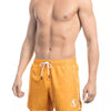 Short de bain homme en polyester orange Bikkembergs