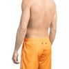 Short de bain homme en polyester orange Bikkembergs