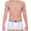Ensemble de sous-vêtements pour homme en coton blanc Bikkembergs