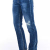 Frankie Morello Jeans aus blauer Baumwolle