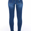 Jean bleu denim Frankie Morello pour femme