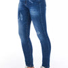 Jean bleu denim Frankie Morello pour femme