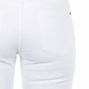 Frankie Morello White Cotton Pant