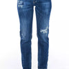 Frankie Morello Jeans aus blauer Baumwolle