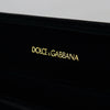 Dolce & Gabbana Black Velvet Logo Plaque Storage Bracelet Jewelry Box