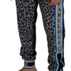 Dolce & Gabbana Multicolor DG King Leopard Print Jogger Pants