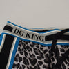 Dolce & Gabbana Multicolor DG King Leopard Print Jogger Pants