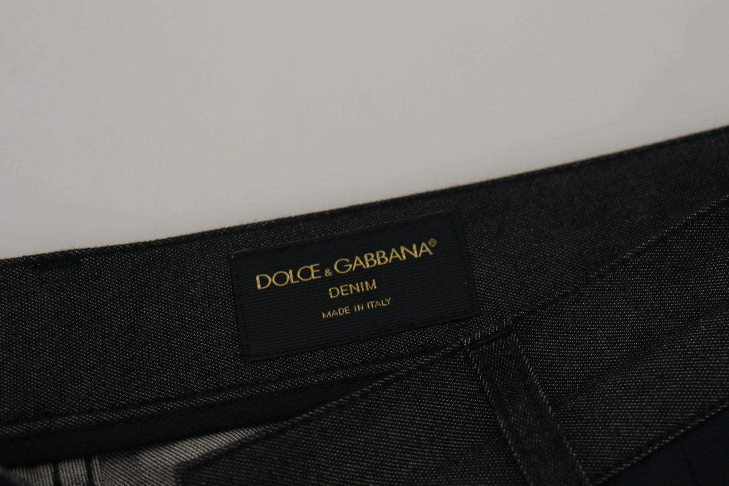 Dolce &amp; Gabbana – Schwarze Seidenhose mit Bandana-Print