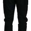 Dolce &amp; Gabbana Schwarze Herren-Jogginghose mit lässigem Schnitt