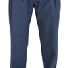 Dolce & Gabbana Blue Linen Chino Men Formal Pants
