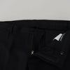 Dolce &amp; Gabbana – Schwarze Chinohose aus Wolle