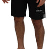 Dolce & Gabbana Black Bermuda Cargo Casual Shorts