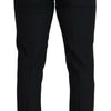 Dolce & Gabbana Black Wool Men Formal Pants