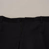 Dolce & Gabbana Black Wool Men Formal Pants