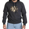 Dolce & Gabbana Gray Logo Cotton Hooded Sweatshirt Sweater