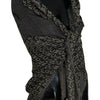 Costume National Gray Logo Knit Neck Wrap Shawl Scarf