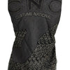 Costume National Gray Logo Knit Neck Wrap Shawl Scarf