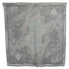 Costume National Gray Print Shawl Foulard Fringes Scarf
