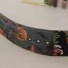Ceinture élégante en toile et cuir multicolore Dolce &amp; Gabbana
