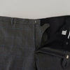Pantalon habillé élégant en laine à carreaux BENCIVENGA pour homme