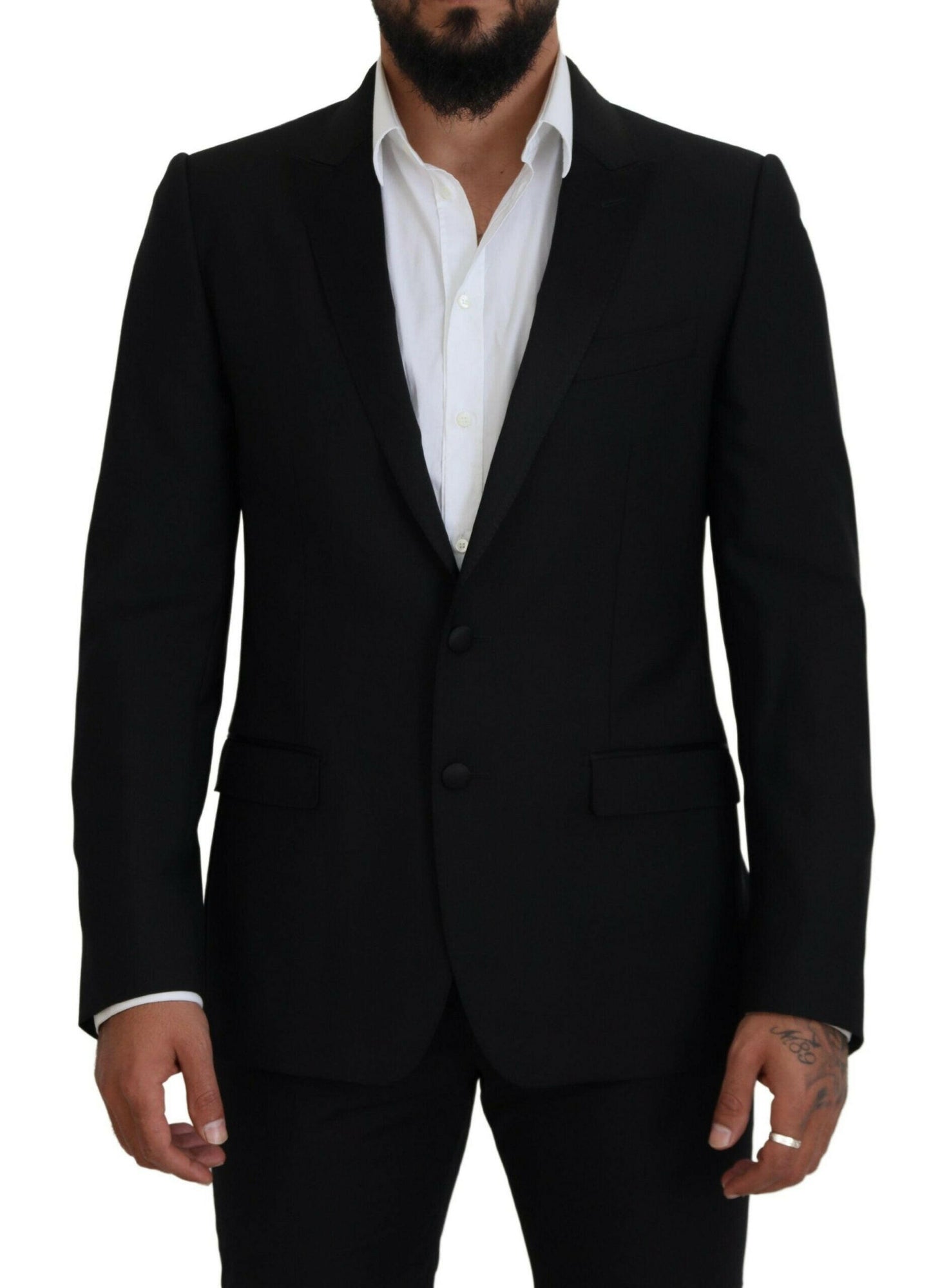Blazer formel noir élégant Martini de Dolce &amp; Gabbana