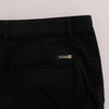 GF Ferre – Schwarze Chinohose aus Baumwollstretch