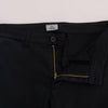 GF Ferre Blue Cotton Stretch Chinos Pants