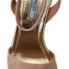 Prada Pink Suede Leather Ankle Strap Sandals