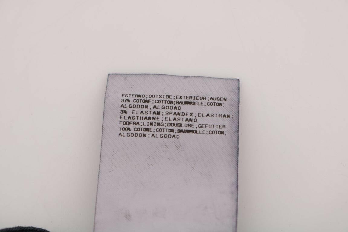 GF Ferre – Blaue Chinohose aus Baumwollstretch