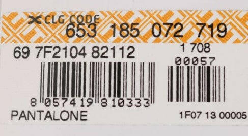 GF Ferre – Blaue Chinohose aus Baumwollstretch