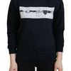 Philippe Model Black Printed Long Sleeves Pullover Sweater