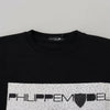 Philippe Model Black Printed Long Sleeves Pullover Sweater