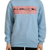 Philippe Model Light Blue Logo Printed Long Sleeves Sweater