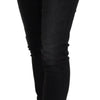 Jean droit taille basse noir Acht Chic
